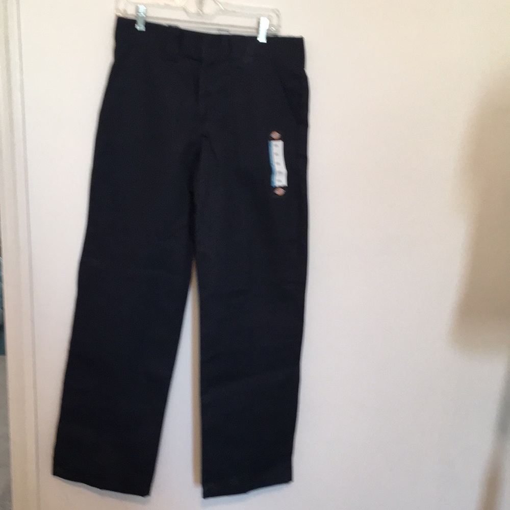 New Dickies Flat front work pants relaxed straight 32 x 32
